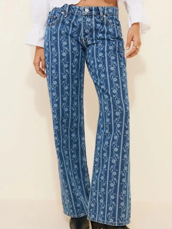 We The Free Denim - NWT We The Free Tennessee Low Rise Boyfriend Jeans Free People Size 28 NEW